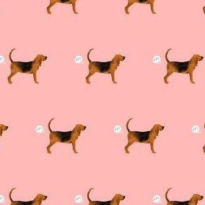 bloodhound dog fabric fart funny cute pure breed sewing projects pink