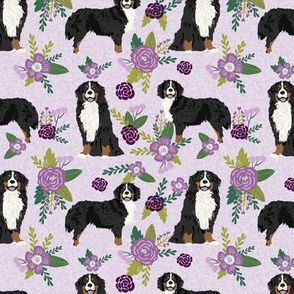 bernese mountain dog pet quilt c coordinate dog fabric floral