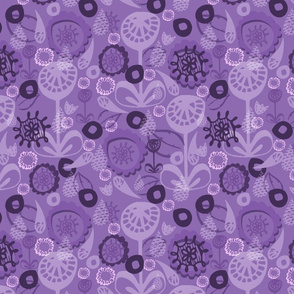 Soft Purple Blooms