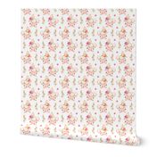 Miss Piglet - Baby Girl Pig with Flowers & Apples - LARGER Scale