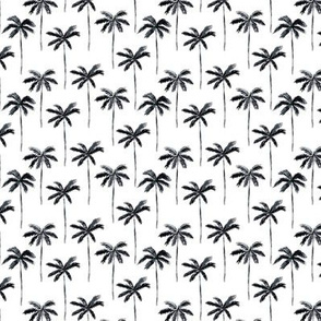 1.5" watercolor palm - black - C18BS