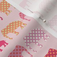 Urban Circus Elephants Pink