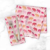 Urban Circus Elephants Pink