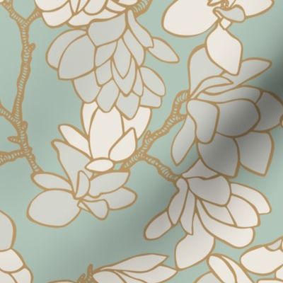 Magnolia Story Branches - Sage