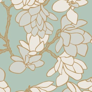 Magnolia Story Branches - Sage