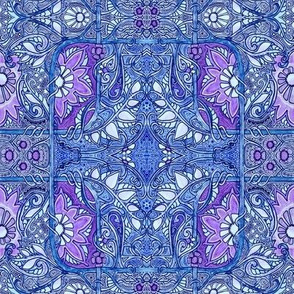 A Mess of Blue and Purple