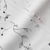 Vintage Doodles_Hand Drawn_Wallpaper_Linens