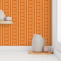 African Mud Cloth // Orange // Small