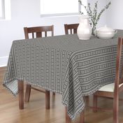 African Mud Cloth // Grey // Small