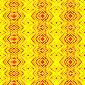 GP2 - Geometric Pillars of Fire - Yellow - Red