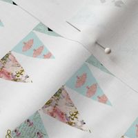 French Script Bunting