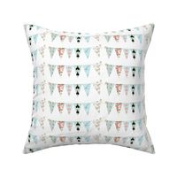 French Script Bunting