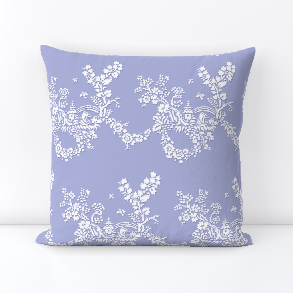 Miao Miao Toile blue violet