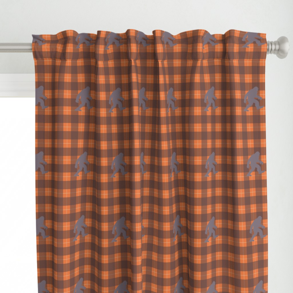 bigfoot plaid-orange