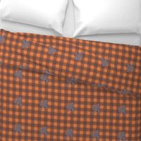 bigfoot plaid-orange