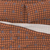 bigfoot plaid-orange