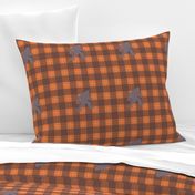 bigfoot plaid-orange