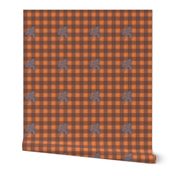 bigfoot plaid-orange