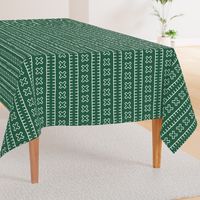 African Mud Cloth // Jade // Large