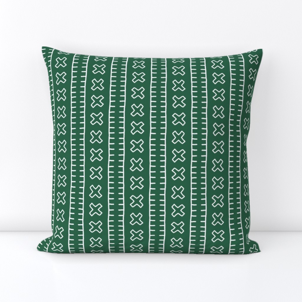 African Mud Cloth // Jade // Small