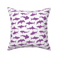 Purple Sharks // Small