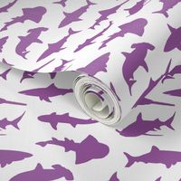 Purple Sharks // Small