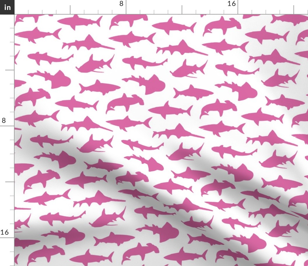 Pink Sharks // Small