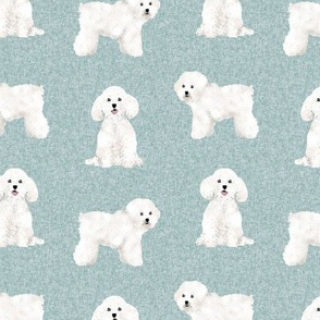 bichon frise pet quilt b dog breed quilt fabric coordinate
