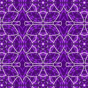 mandala purple drawering-ed