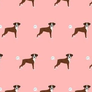 boxer dog breed fabric funny fart boxers pink