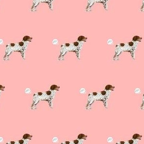 brittany spaniel dog breed funny fart pink