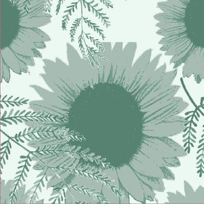 Monochromatic Sunflowers (1)