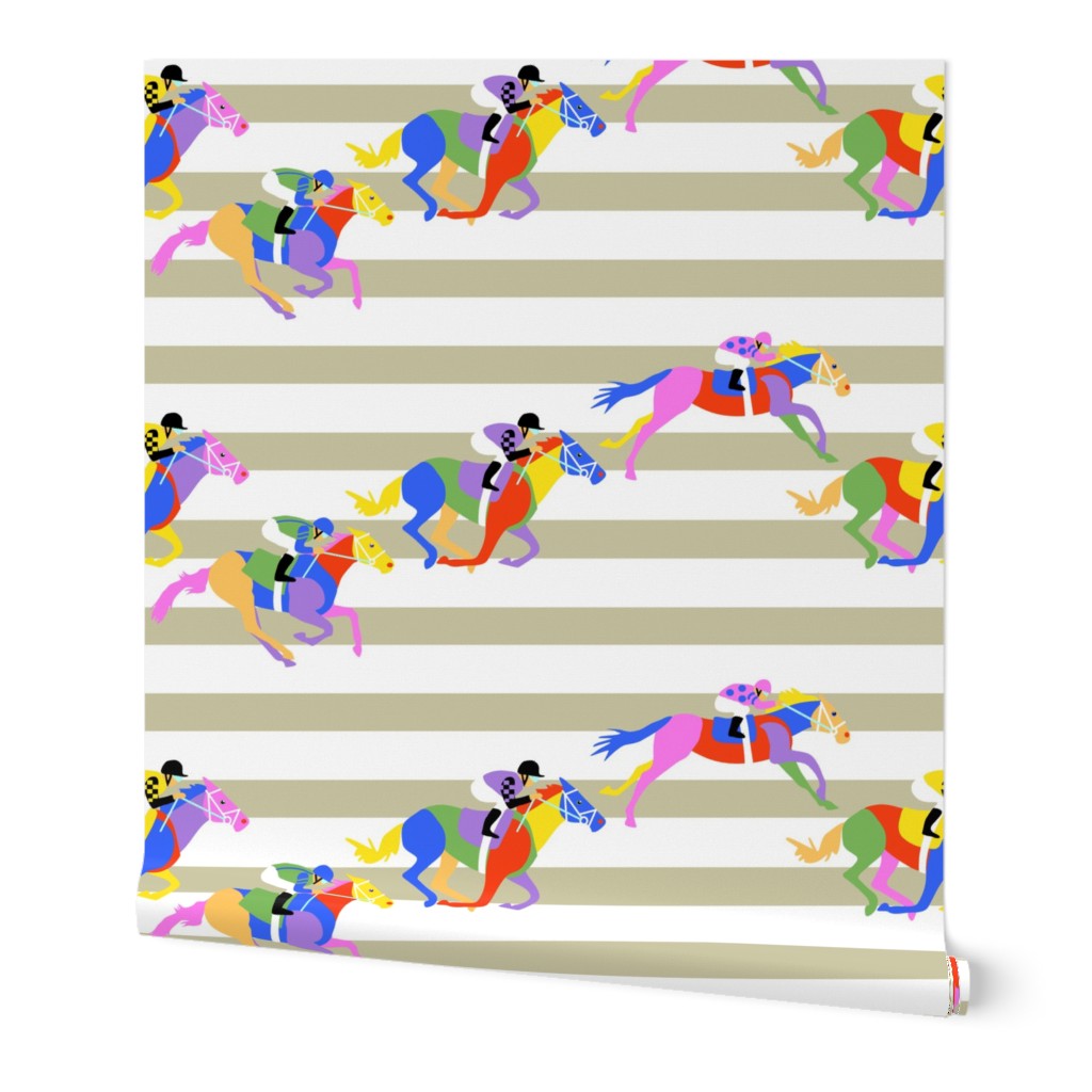 Horse Racing Chevron Style