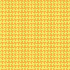 Pear and Orange Houndstooth Small 