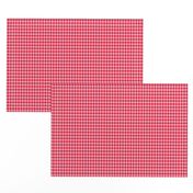 Houndstooth Red and Pink Small