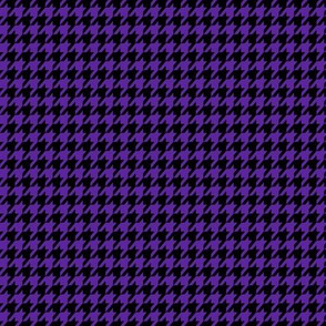 Dark Purple Houndstooth Small