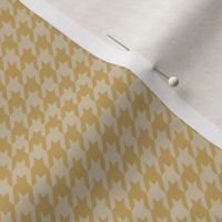 Gold Check Houndstooth Small