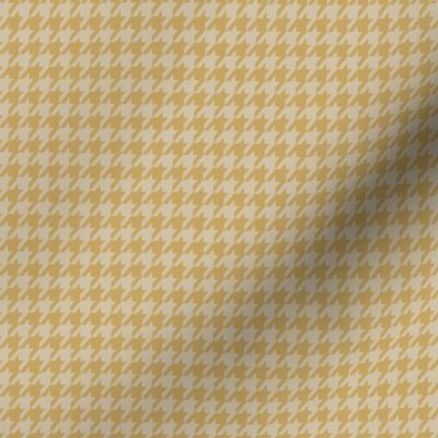 Gold Check Houndstooth Small