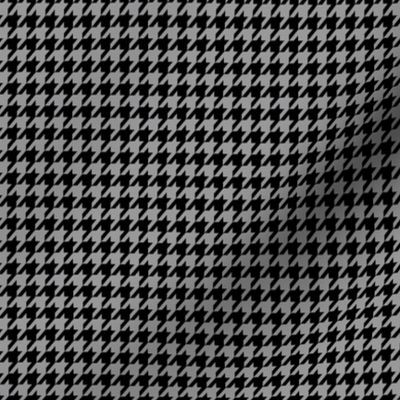 Black and Grey Houndstooth Small
