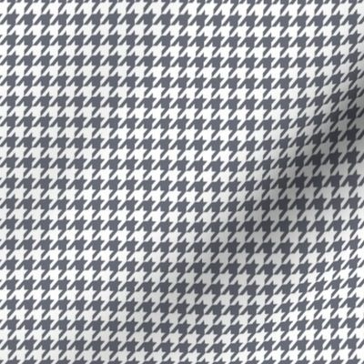 Dark Grey Houndstooth Small 