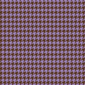 Purple Houndstooth Small