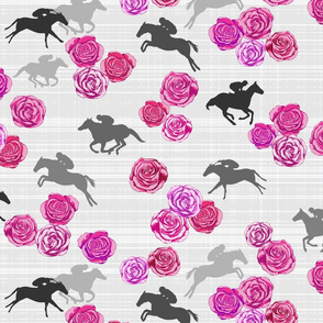 Races And Roses Purple