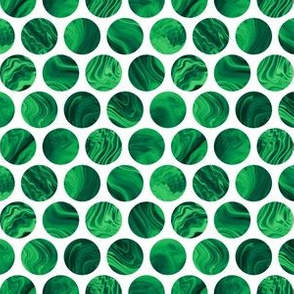 Malachite dots