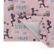 Strong mom, gym and fitness, crossfit, 