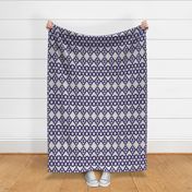 Ikat aztec_violet