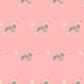 chinese crested fart funny dog breed fabric pink