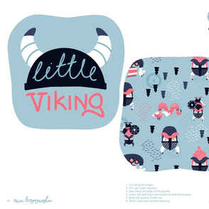 Viking - cut&sew - plushie softie
