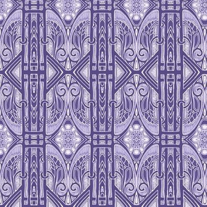 Purple Edwardian Geometry