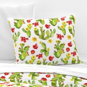 Bright Cacti - Large Print - Desert Cactus - Prickly Pear