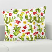 Bright Cacti - Large Print - Desert Cactus - Prickly Pear